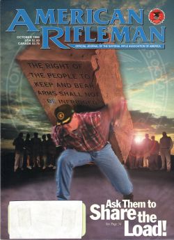 Vintage American Rifleman Magazine - October, 1998 - Like New Condition