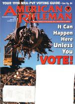 Vintage American Rifleman Magazine - November/December, 1998 - Like New Condition
