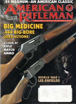 Vintage American Rifleman Magazine - June, 1999 - Like New Condition