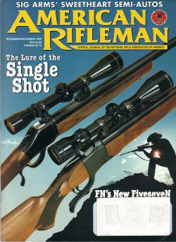 Vintage American Rifleman Magazine - November/December, 1999 - Very Good Condition