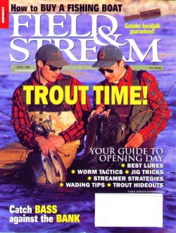 Vintage Field and Stream Magazine - April, 2000 - Like New Condition - Midwest Edition
