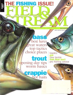Vintage Field and Stream Magazine - April, 2001 - Like New Condition - Midwest Edition