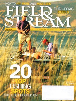 Vintage Field and Stream Magazine - May, 2002 - Like New Condition