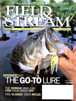 Vintage Field and Stream Magazine - June, 2002 - Like New Condition