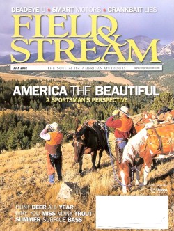 Vintage Field and Stream Magazine - July, 2002 - Like New Condition