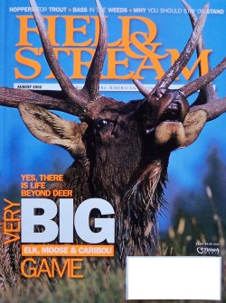 Vintage Field and Stream Magazine - August, 2002 - Like New Condition