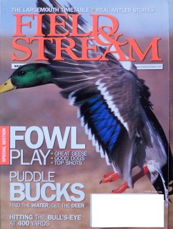 Vintage Field and Stream Magazine - November, 2002 - Like New Condition