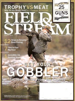 Vintage Field and Stream Magazine - March, 2003 - Like New Condition
