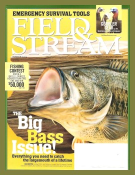 Vintage Field and Stream Magazine - March, 2004 - Like New Condition
