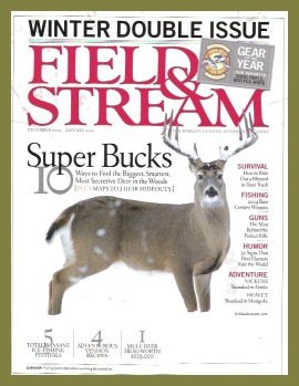 Vintage Field and Stream Magazine - December, 2004 - Like New Condition
