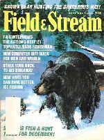 Vintage Field and Stream Magazine - December, 1971 - Very Good Condition