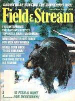 Vintage Field and Stream Magazine - December, 1971 - Very Good Condition