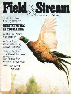 Vintage Field and Stream Magazine - September, 1973 - Very Good Condition