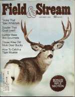 Vintage Field and Stream Magazine - October, 1973 - Acceptable Condition