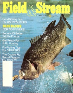 Vintage Field and Stream Magazine - July, 1974 - Very Good Condition