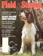 Vintage Field and Stream Magazine - August, 1974 - Very Good Condition