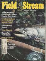 Vintage Field and Stream Magazine - April, 1976 - Very Good Condition