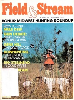 Vintage Field and Stream Magazine - September, 1977 - Good Condition - Midwest Edition