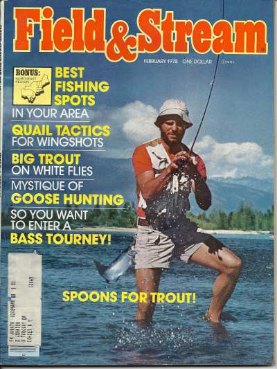 Vintage Field and Stream Magazine - February, 1978 - Very Good