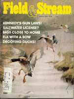 Vintage Field and Stream Magazine - August, 1980 - Very Good Condition