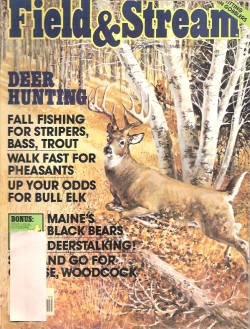 Vintage Field and Stream Magazine - October, 1981 - Like New Condition - Northeast Edition