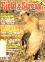Vintage Field and Stream Magazine - January, 1982 - Like New Condition - Midwest Edition