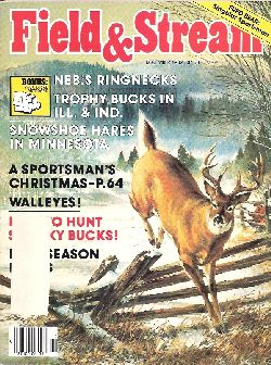 Vintage Field and Stream Magazine - December, 1982 - Like New Condition - Midwest Edition
