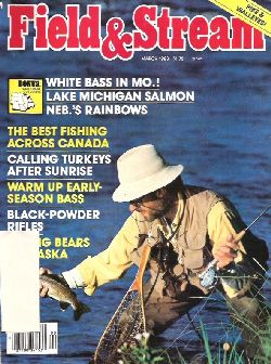 Vintage Field and Stream Magazine - March, 1983 - Very Good Condition - Midwest Edition