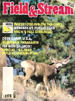 Vintage Field and Stream Magazine - November, 1983 - Very Good Condition - Midwest Edition