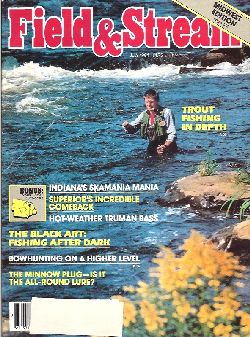 Vintage Field and Stream Magazine - July, 1984 - Like New Condition - Northeast Edition