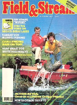 Vintage Field and Stream Magazine - August, 1984 - Like New Condition - Midwest Edition