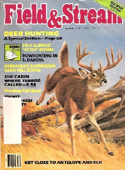 Vintage Field and Stream Magazine - September, 1984 - Very Good Condition - Midwest Edition