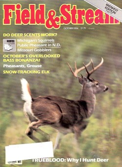 Vintage Field and Stream Magazine - October, 1984 - Like New Condition - Midwest Edition