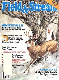 Vintage Field and Stream Magazine - December, 1984 - Like New Condition - Northeast Edition