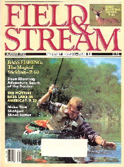 Vintage Field and Stream Magazine - August, 1985 - Very Good Condition - Midwest Edition