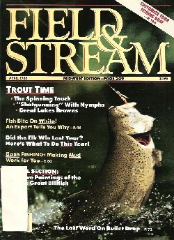 Vintage Field and Stream Magazine - April, 1988 - Like New Condition - Midwest Edition