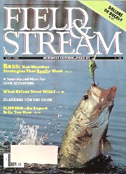 Vintage Field and Stream Magazine - July, 1988 - Like New Condition - Midwest Edition