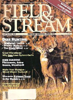 Vintage Field and Stream Magazine - September, 1988 - Like New Condition - Midwest Edition