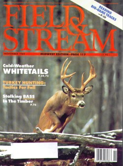 Vintage Field and Stream Magazine - November, 1989 - Like New Condition - Midwest Edition
