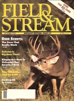 Vintage Field and Stream Magazine - October, 1990 - Like New Condition - Midwest Edition