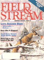 Vintage Field and Stream Magazine - December, 1990 - Very Good Condition - Midwest Edition
