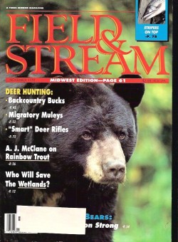 Vintage Field and Stream Magazine - November, 1991 - Like New Condition - Midwest Edition