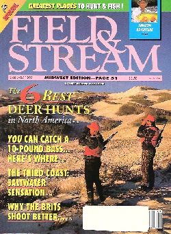 Vintage Field and Stream Magazine - January, 1993 - Like New Condition - Midwest Edition