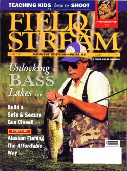 Vintage Field and Stream Magazine - June, 1993 - Like New Condition - Midwest Edition