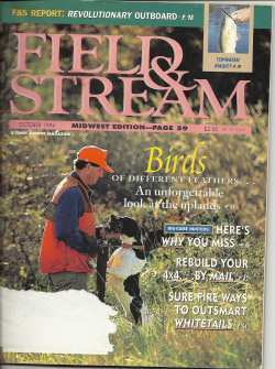 Vintage Field and Stream Magazine - October, 1994 - Acceptable Condition