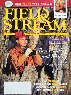 Vintage Field & Stream Magazine - January, 1995 - Like New Condition