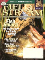 Vintage Field and Stream Magazine - March, 1996 - Like New Condition - Midwest Edition