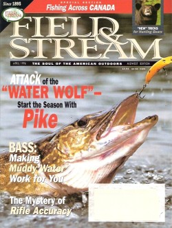 Vintage Field and Stream Magazine - April, 1996 - Like New Condition - Midwest Edition