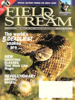 Vintage Field and Stream Magazine - May, 1996 - Very Good Condition - Midwest Edition