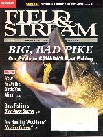 Vintage Field and Stream Magazine - April, 1998 - Very Good Condition - Midwest Edition